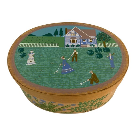 Vintage 1986 Christine Graf Signature Collection Wooden Box – American Greetings - Picture 1 of 6